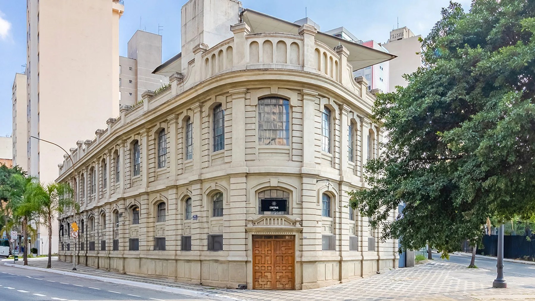 Fachada da Central 1926, imagem da apresentação comercial StudioODE